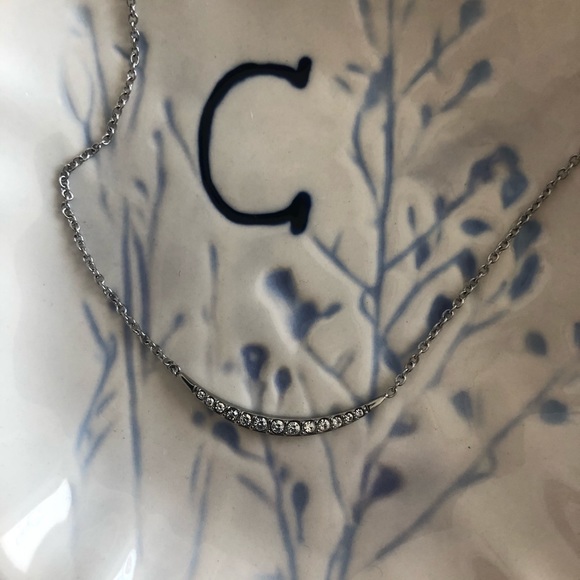 Fossil Smile Necklace Silver color - Picture 2 of 3